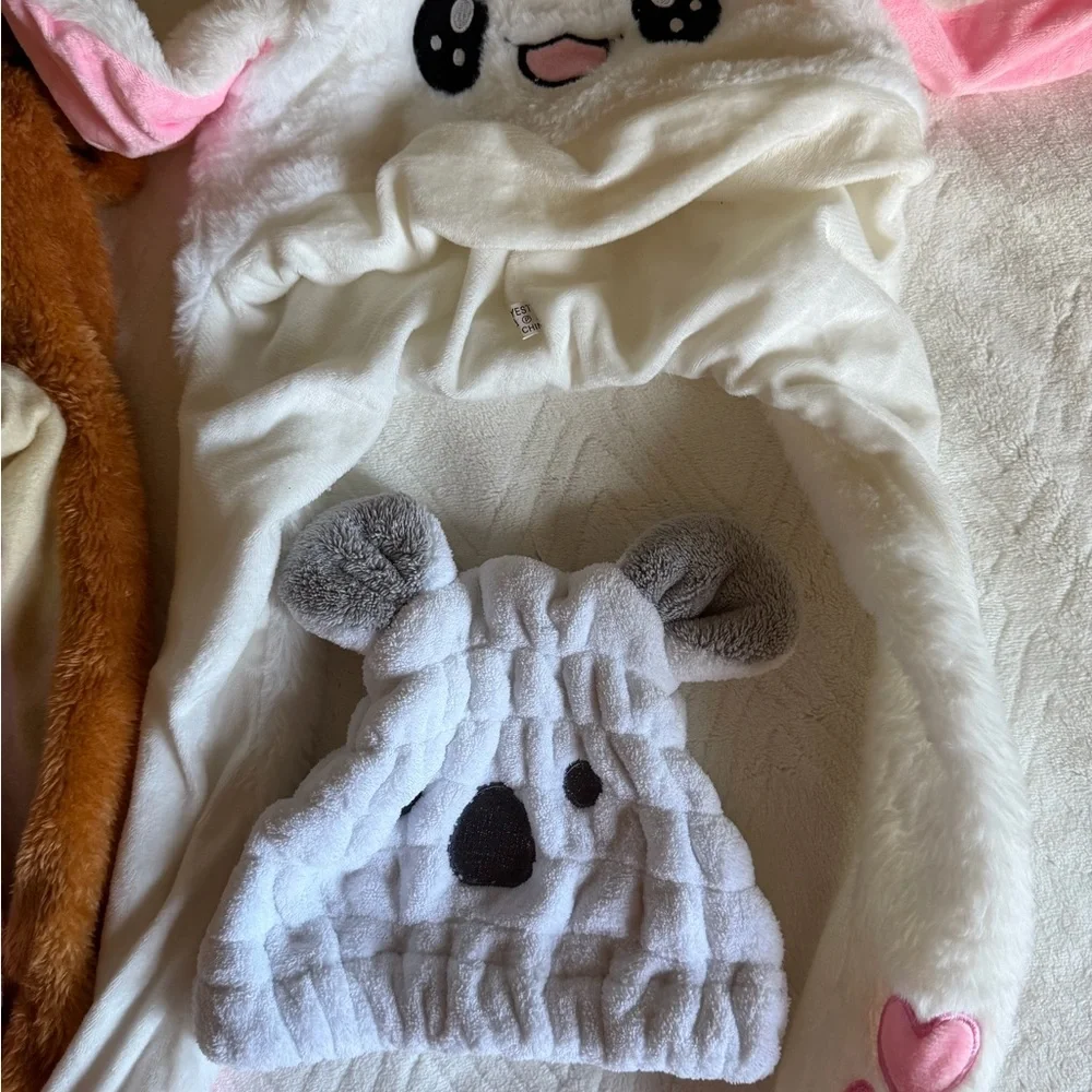 Cute Animal-Themed Plush Hats